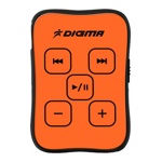 MP3 Player (Плеер) Flash Digma MP600 2Gb оранжевый