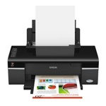 Принтер струйный Epson Stylus T40W A4, Wi-Fi !, печать пьезоэлектрическая струйная цветная