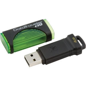 Pen Drive 4 GB (USB 2.0) Kingston DTC10 Green