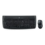 Клавиатура+мышь Logitech Cordless Desktop 2800 Pro чёрная