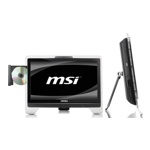Моноблок MSI Wind Top AE2020 BL 20'' WXGA 1600x900 (Multi-touch)/ Intel Dual Core T4300 2,1GHz/ NVID