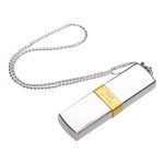 USB-флэш накопитель Transcend JetFlash v85 8Gb металл+золото
